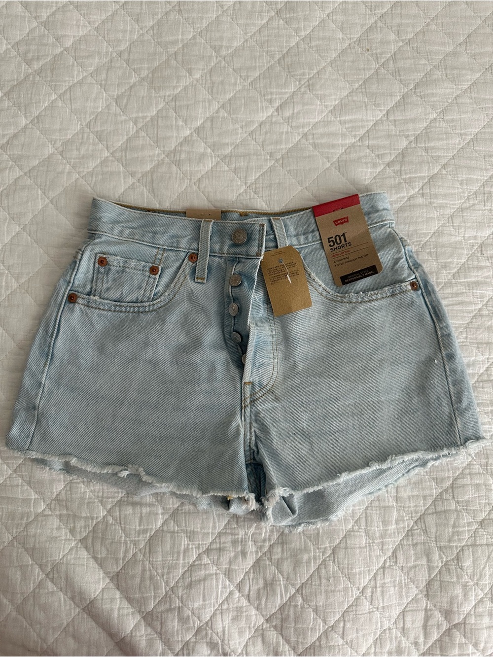 Levi's Women’s 501 Shorts High Rise - Size 24